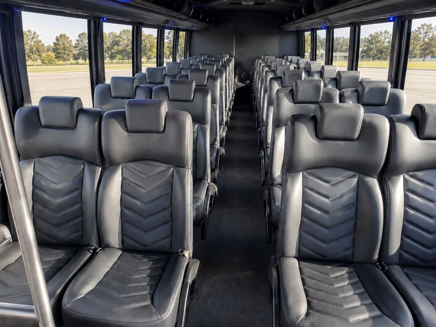 20 passenger minibus inside