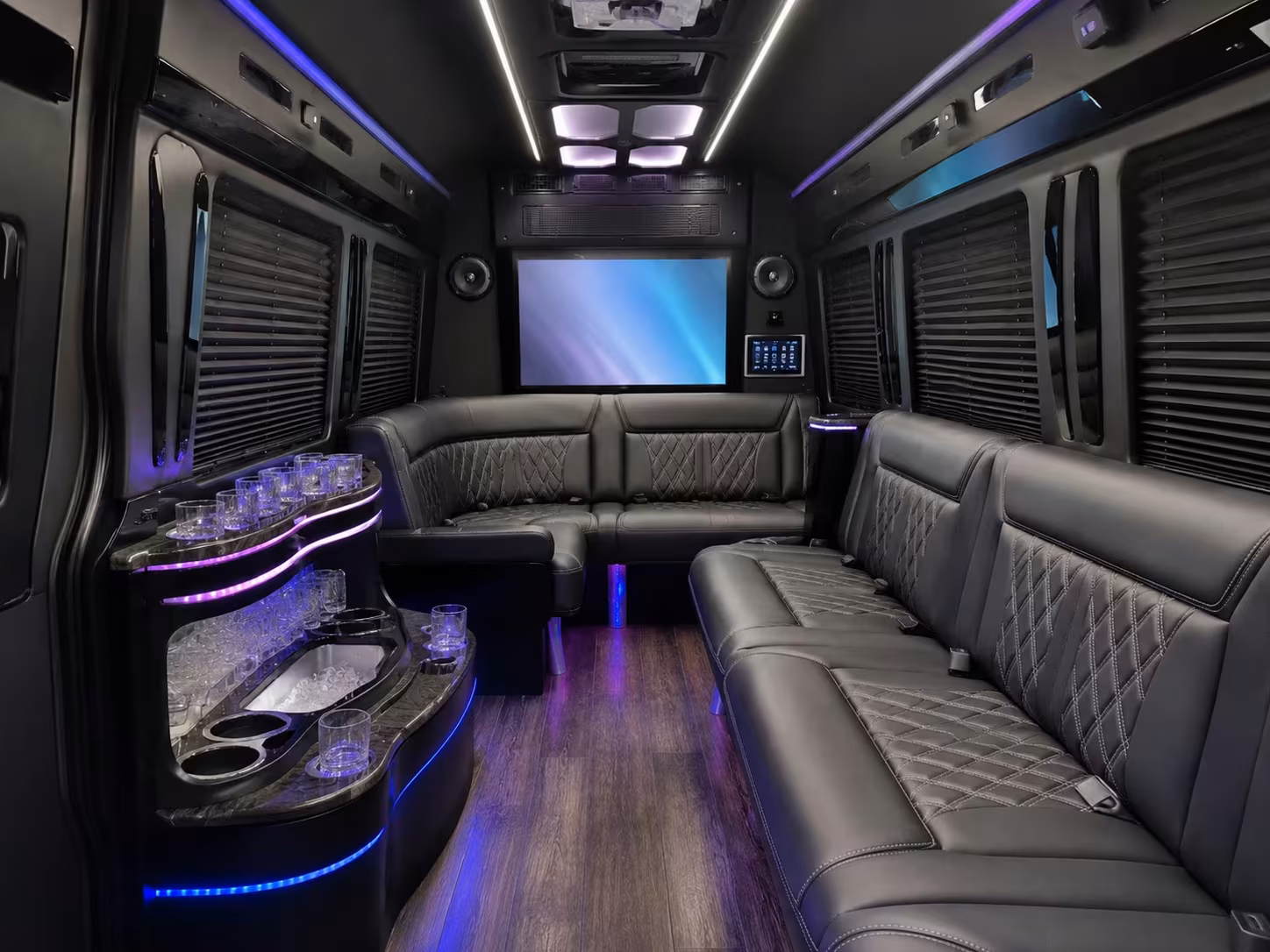 corporate airport shuttle buses from spokane valley offices
