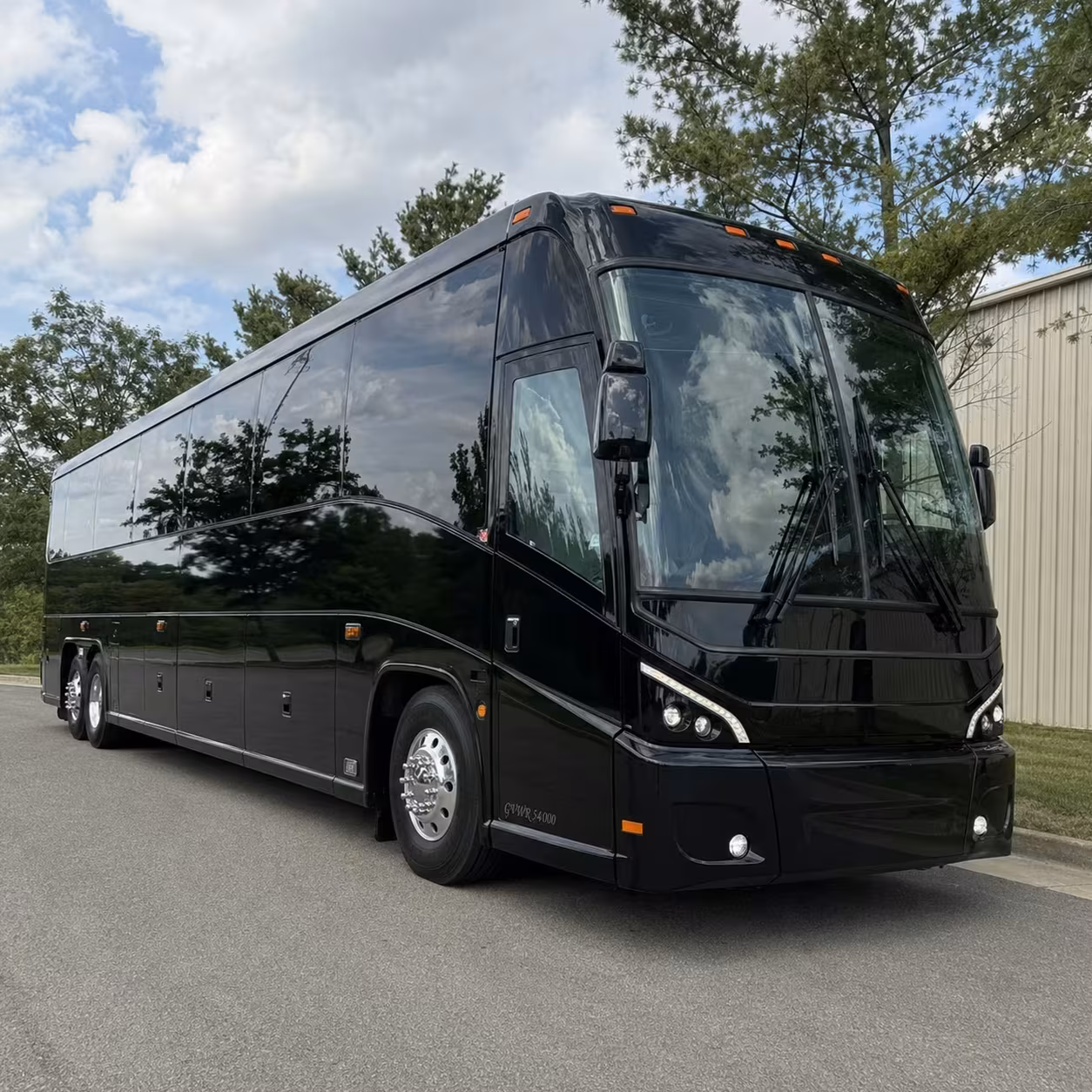 spokane valley 56 passenger charter bus rental