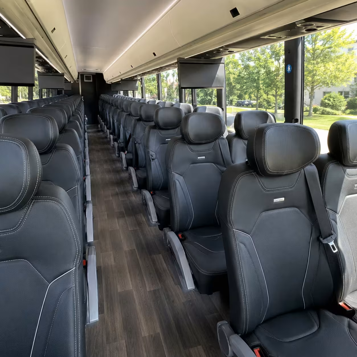 spokane valley charter bus interior