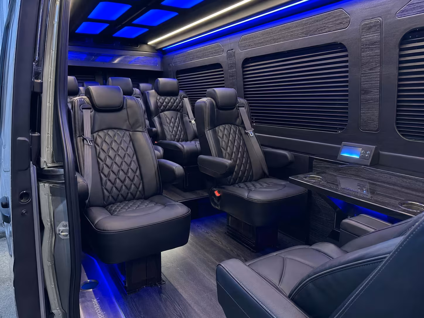 sprinter van transportation for groups and events across spokane valley