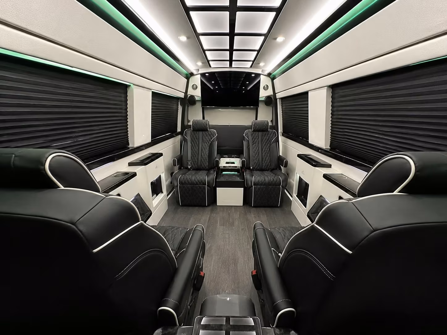 sprinter van with driver interior