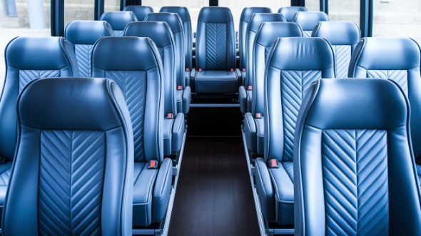 18 passenger minibus interior