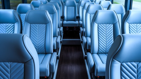 30 passenger minibus interior