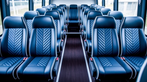 spokane valley 15 passenger minibus inside
