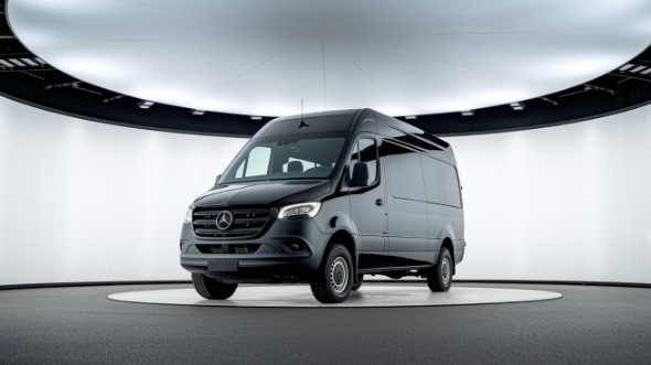 sprinter van with driver